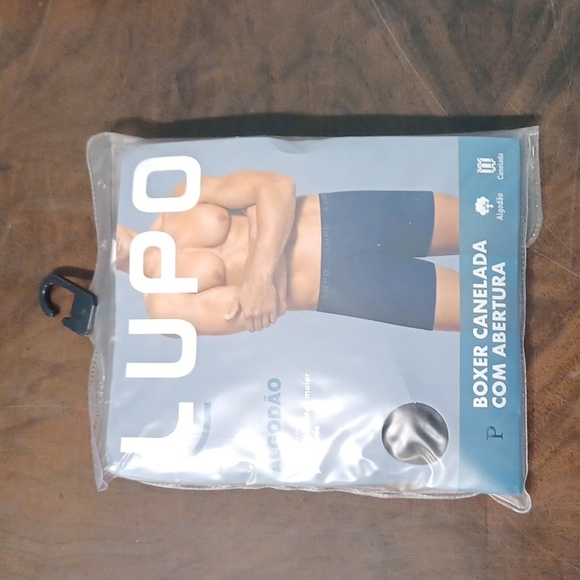 NEW!  Lupo Boxer - ribbed with opening (4885 - Picture 5 of 5